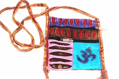 Om Cross Body Patchwork Jhola Bag