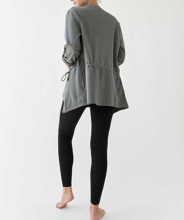 HEMP OPEN FRONT JACKET - Organic ECO Friendly