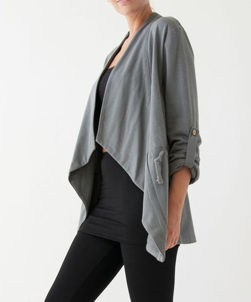 HEMP OPEN FRONT JACKET - Organic ECO Friendly