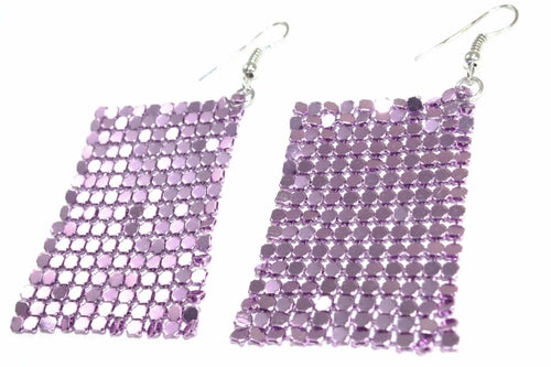 Shimmer Mesh Earrings
