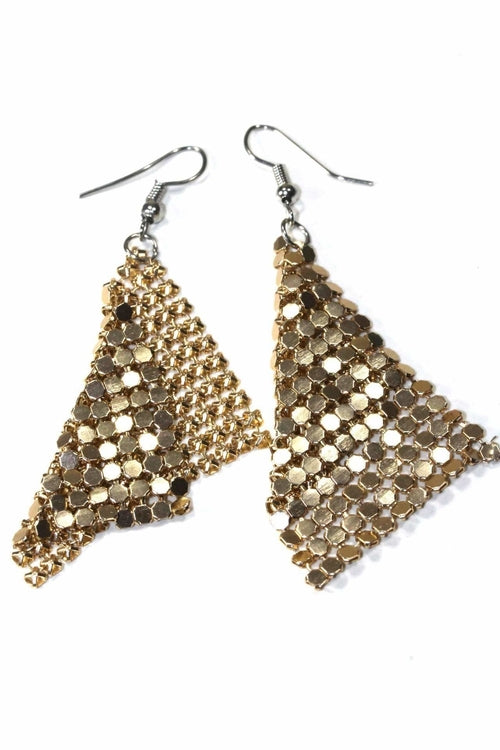 Shimmer Mesh Earrings