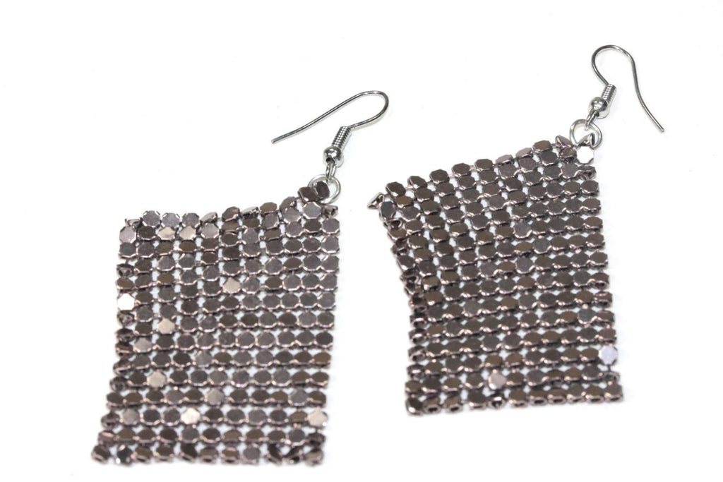 Shimmer Mesh Earrings