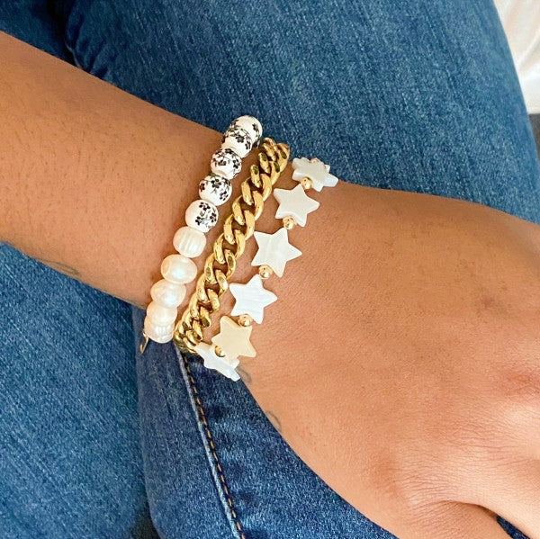 Shelly Star Stretch Bracelet