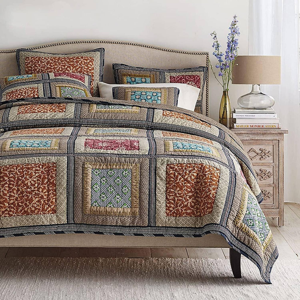 Dada Bedding Gallery of Roses Floral Bohemian Cotton Patchwork