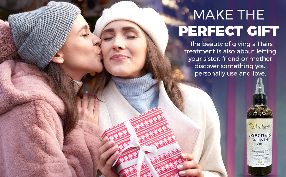 S-Secrets Scalp Stimulator Hair Growth Oil with Herbs, Biotin, and