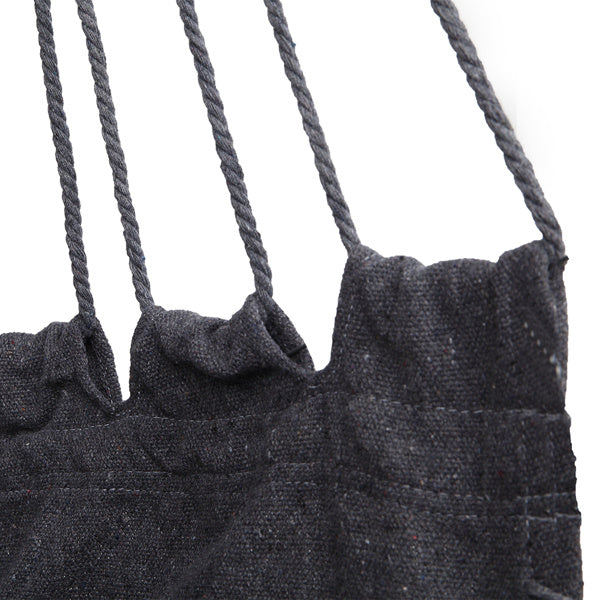 LuneluX – Boho Hanging Chair with Fringe & Cushions (Gray)