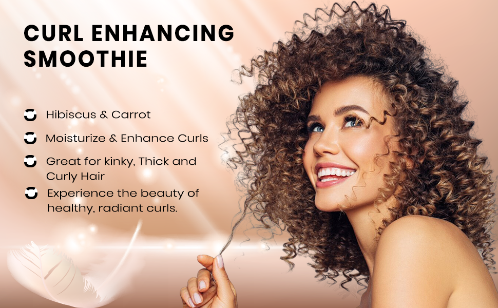Curl Enhancing Smoothie Cream for Thick, Curly, Coily Hair - Sulfate