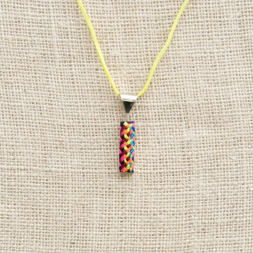 Folk Long Pendant Necklace.