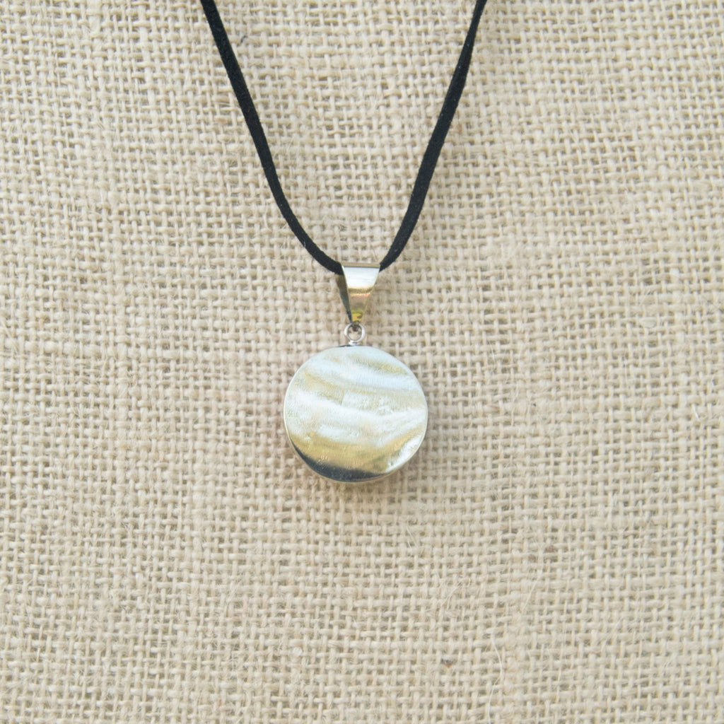 Ethnic Design Woven Pendant