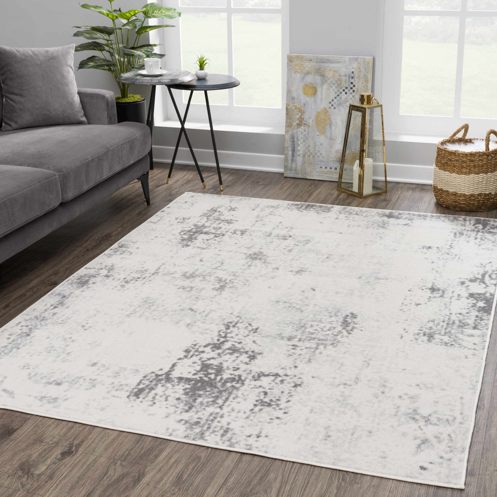 Tigrima Gray & Ivory 2321 Area Rug - Clearance