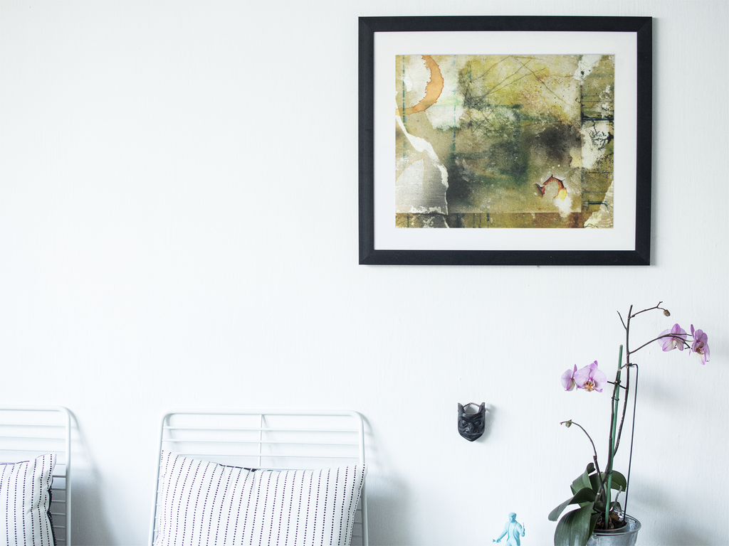 Nairobi #2 Digital Abstract Pop Art Canvas Print