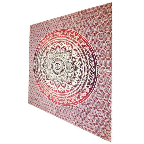 Ombre Art Pattern Full Size Sheet Tapestry Wall Hanging Decoration