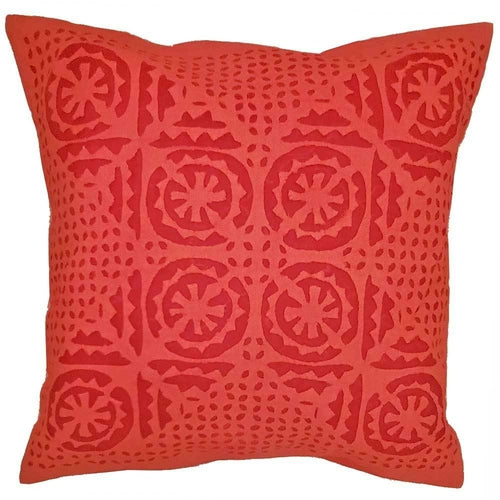 Indian Cushion Cover Everyday Home Accent Furnishing - 16" x 16"