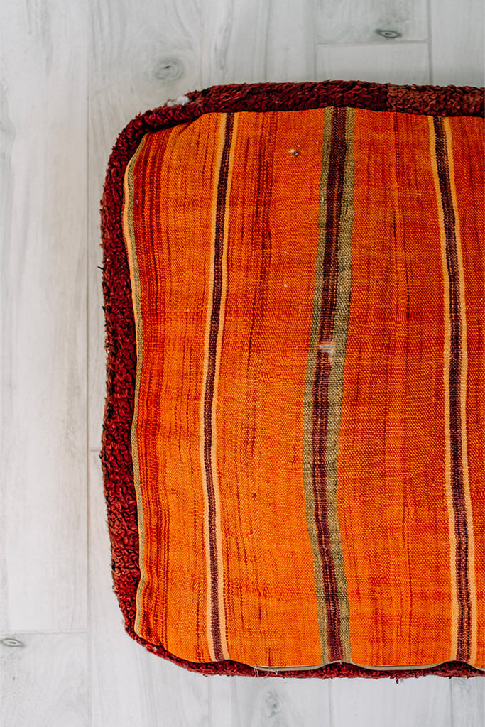 The Man In The Chair Berber Pillow 28"x28" (Wool)