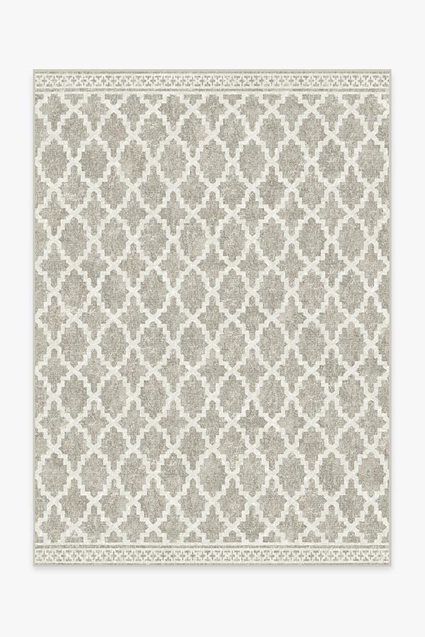 Outdoor Cleo Trellis Natural Rug