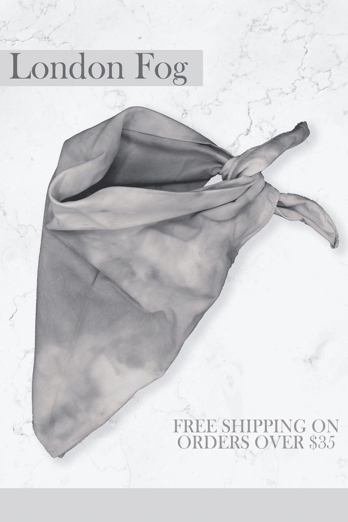 100% Natural Cotton + Hand Dyed Bandana