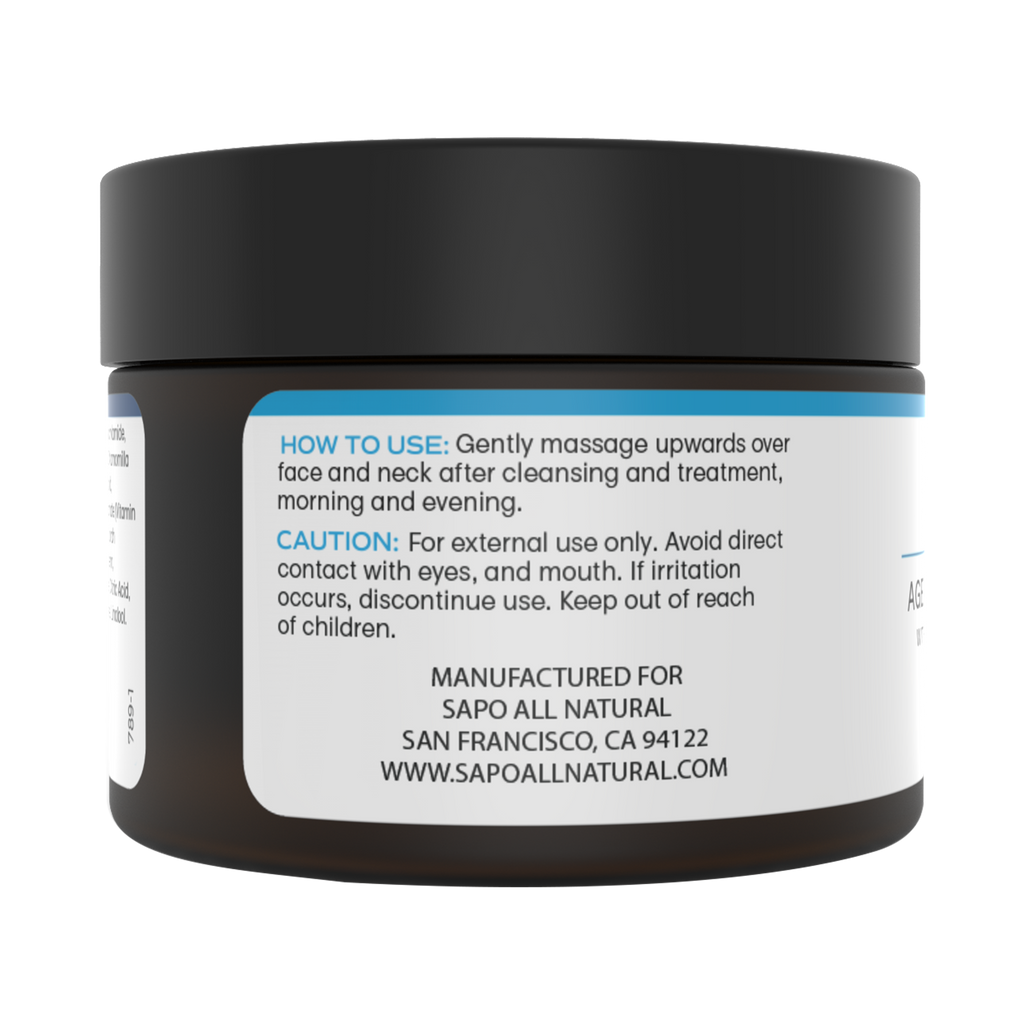Sapo All Natural Daily Moisturizer - Lightweight Face Cream with