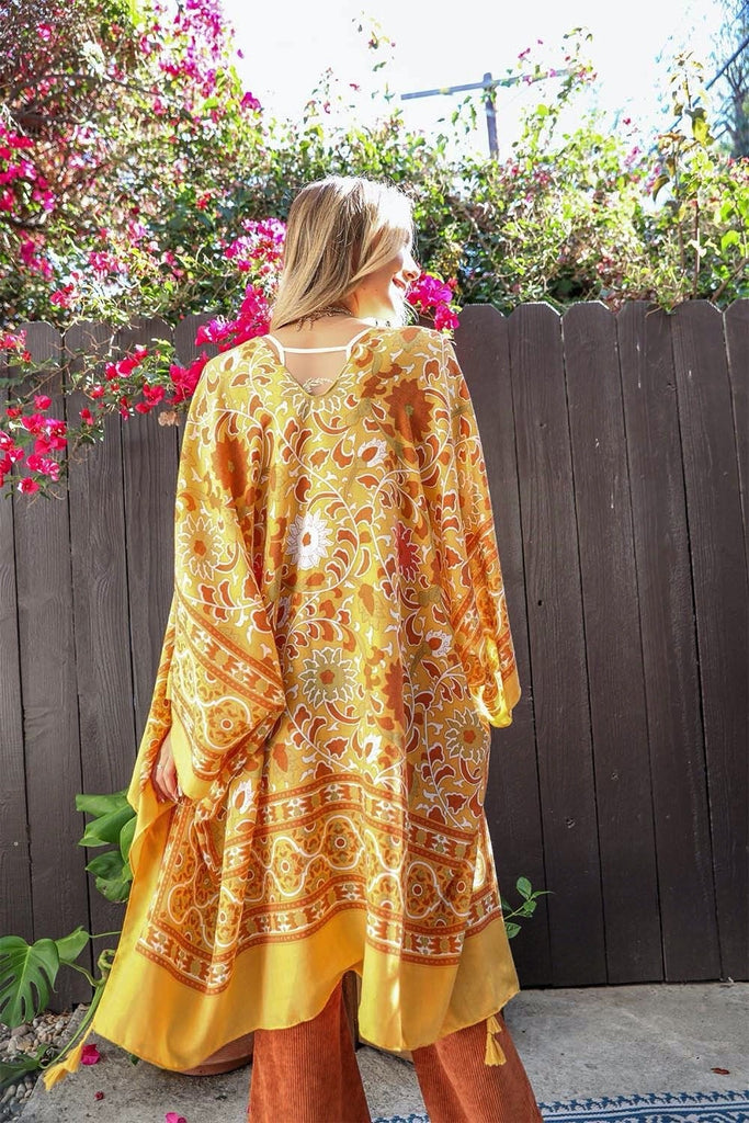 Moroccan Touch Tapestry Kimono