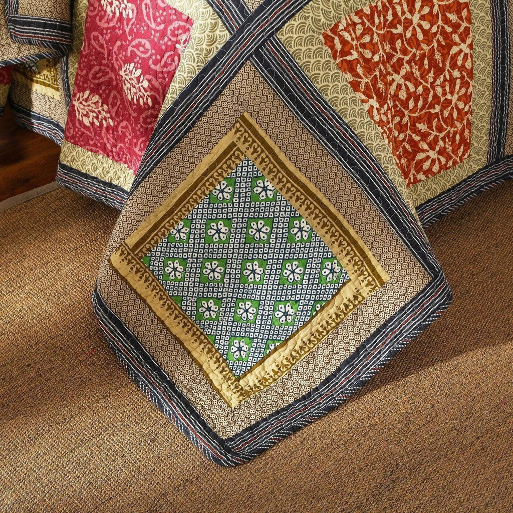 Dada Bedding Gallery of Roses Floral Bohemian Cotton Patchwork