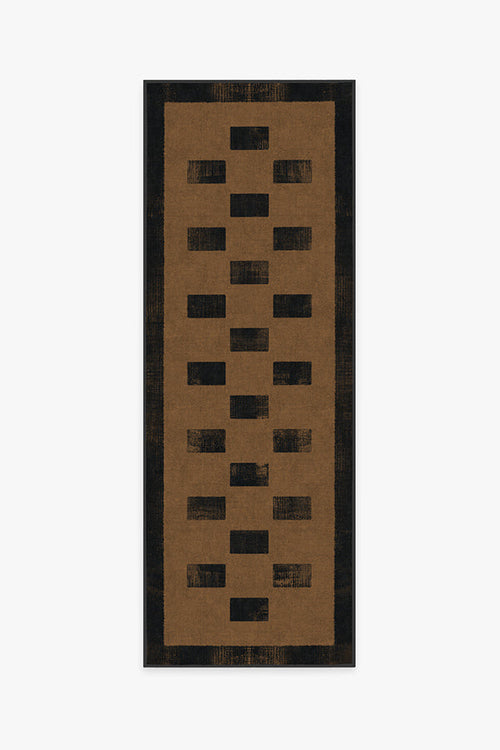 Quin Natural Black Tufted Rug