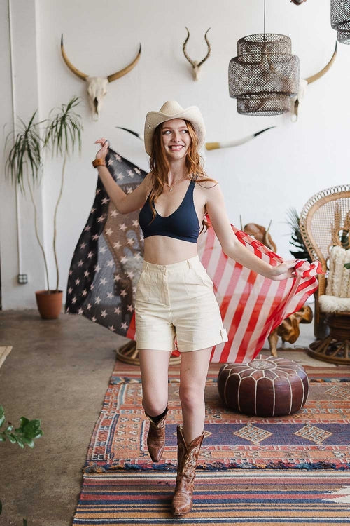 Lacey Racerback Seamless Bralette – Soft Wireless Lace Comfort