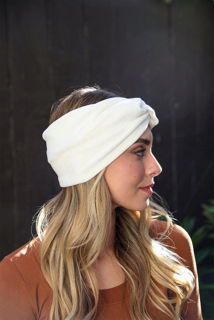 Super Soft Twisted Headbands – Plush Comfort & Style