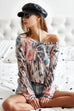BiBi Tie Dye Terry Knit Terry Top