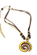 Tribal Spiral Boho Style Necklace