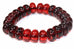 Glowing Wine Amber Red Bracelet