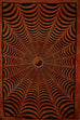 Saffron Trippy Yin Yang 3D Hand-loom Style Tapestry