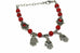 Hand Of Fatima Beaded Charm Bracelet