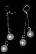Faux Pearls Dangle Earrings
