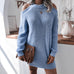 Knitwear College Sweaters - Sweater For Women Long Blue Gray