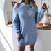 Knitwear College Sweaters - Sweater For Women Long Blue Gray