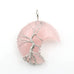 Cross-Border New Handmade Necklace Jewelry Moon Natural Crystal Stone