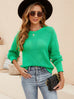 Open knit top