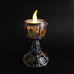 Handmade colored glass Tea Light candle holder