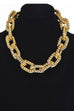 Texture Chain Link Necklace