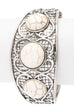Stone Embossed Western Boho Bracelet