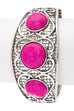 Stone Embossed Western Boho Bracelet