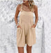 Casual Women's Linen Overalls
