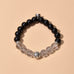 Tribal Ethnic Jewellery Black Transparent Beads Elastic Bohemian
