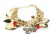 Lovely Hearts & Butterflies Charm Bracelet
