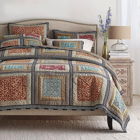 Dada Bedding Gallery of Roses Floral Bohemian Cotton Patchwork