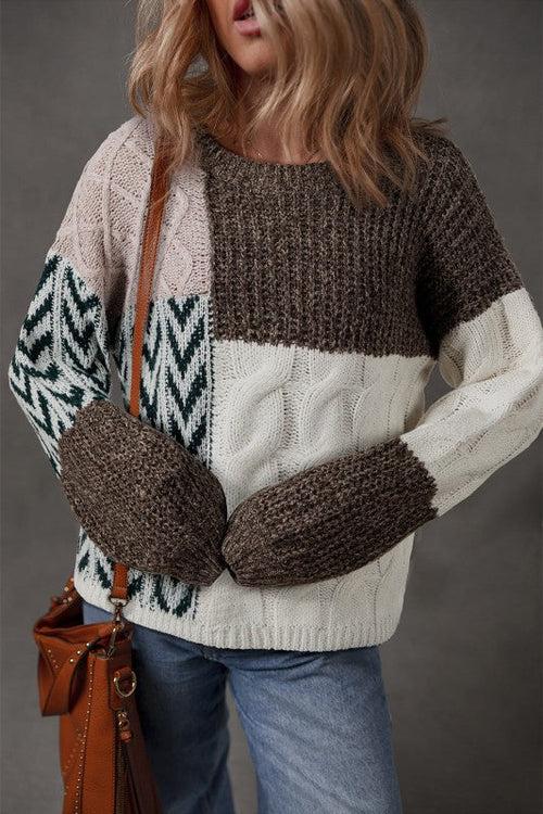 Norah Knotted Loose Fit Sweater