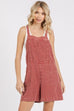 Mittoshop Textured Knotted Overalls with Wide Straps