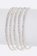 Crystal Stretch Bracelets Set