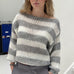 Loose Striped Pullover Sweater - Fashion Versatile Long-sleeved