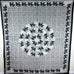 Black & White Festival Elephant Mandala Tapestry