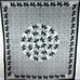 Black & White Festival Elephant Mandala Tapestry